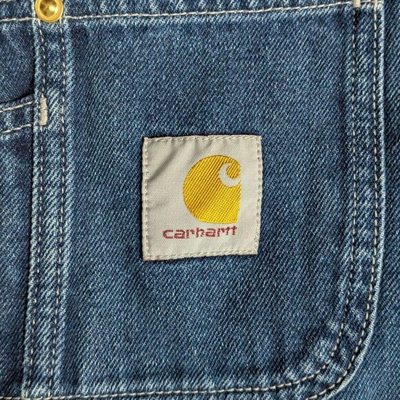 CARHARTT loose fit denim overalls - Picture 3 of 5